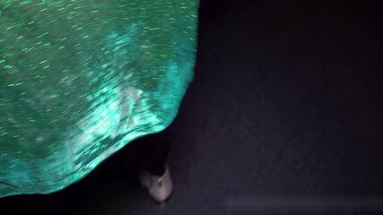 Blonde MILF Strips Hard