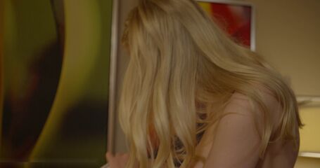 Blonde Teen Rides Pilot POV