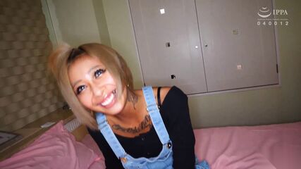 Blonde Asian Group Sex POV